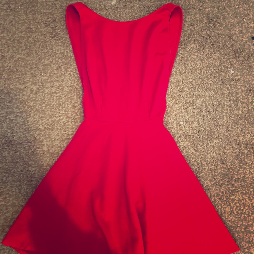 American Apparel Ponte Sleeveless Skater Dress